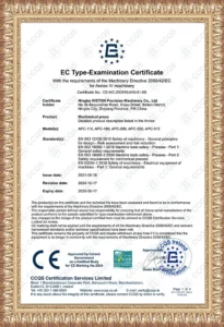 smac-ec-certificate-power-press-ce-compliance